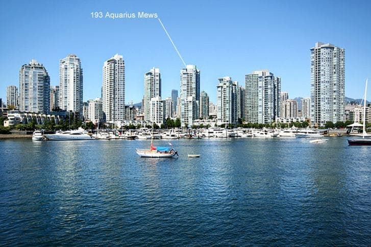 1005 - 193 Aquarius Mews, Vancouver