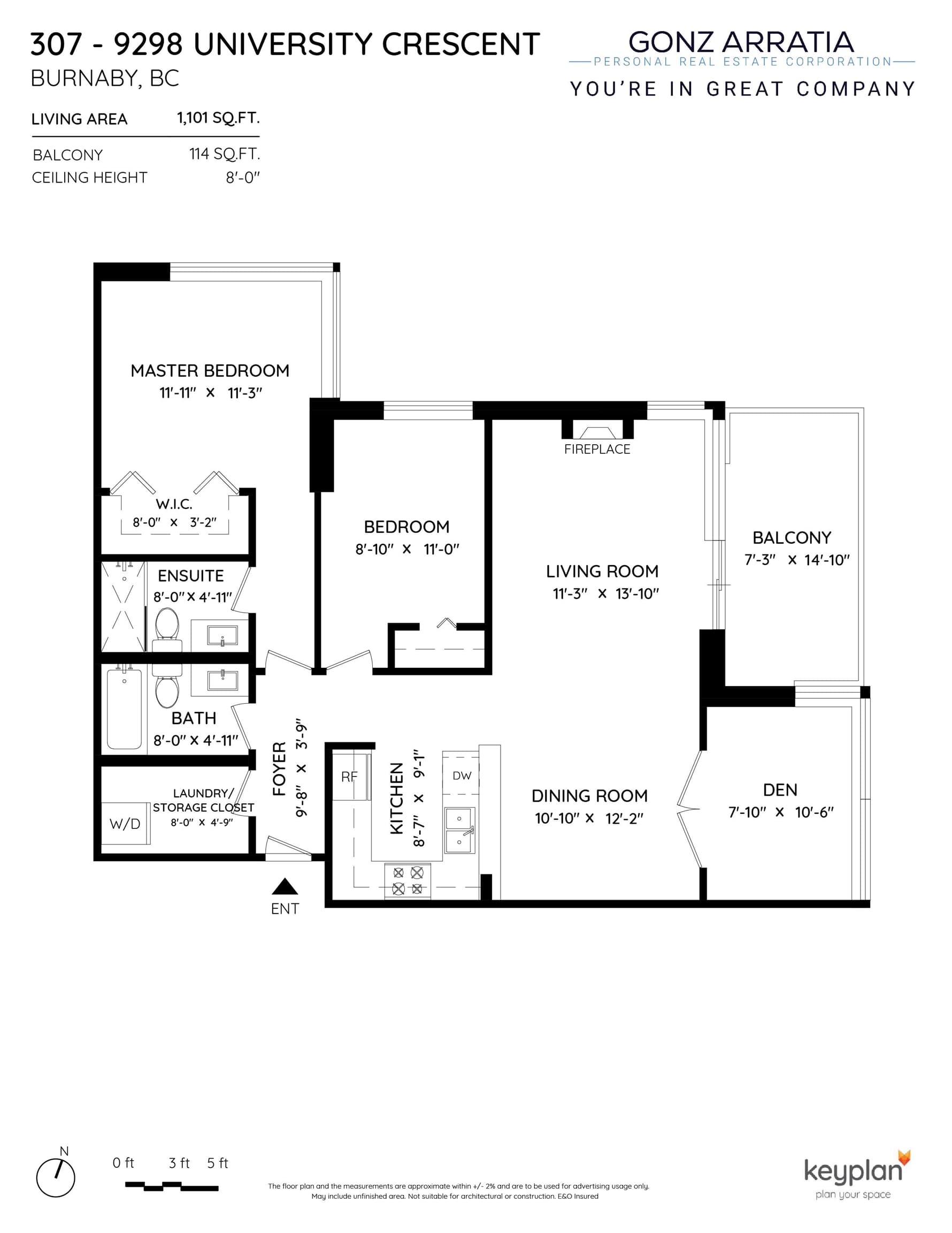 307 - 9298 University Crescent, Burnaby, V5A 4X8 — photo 1