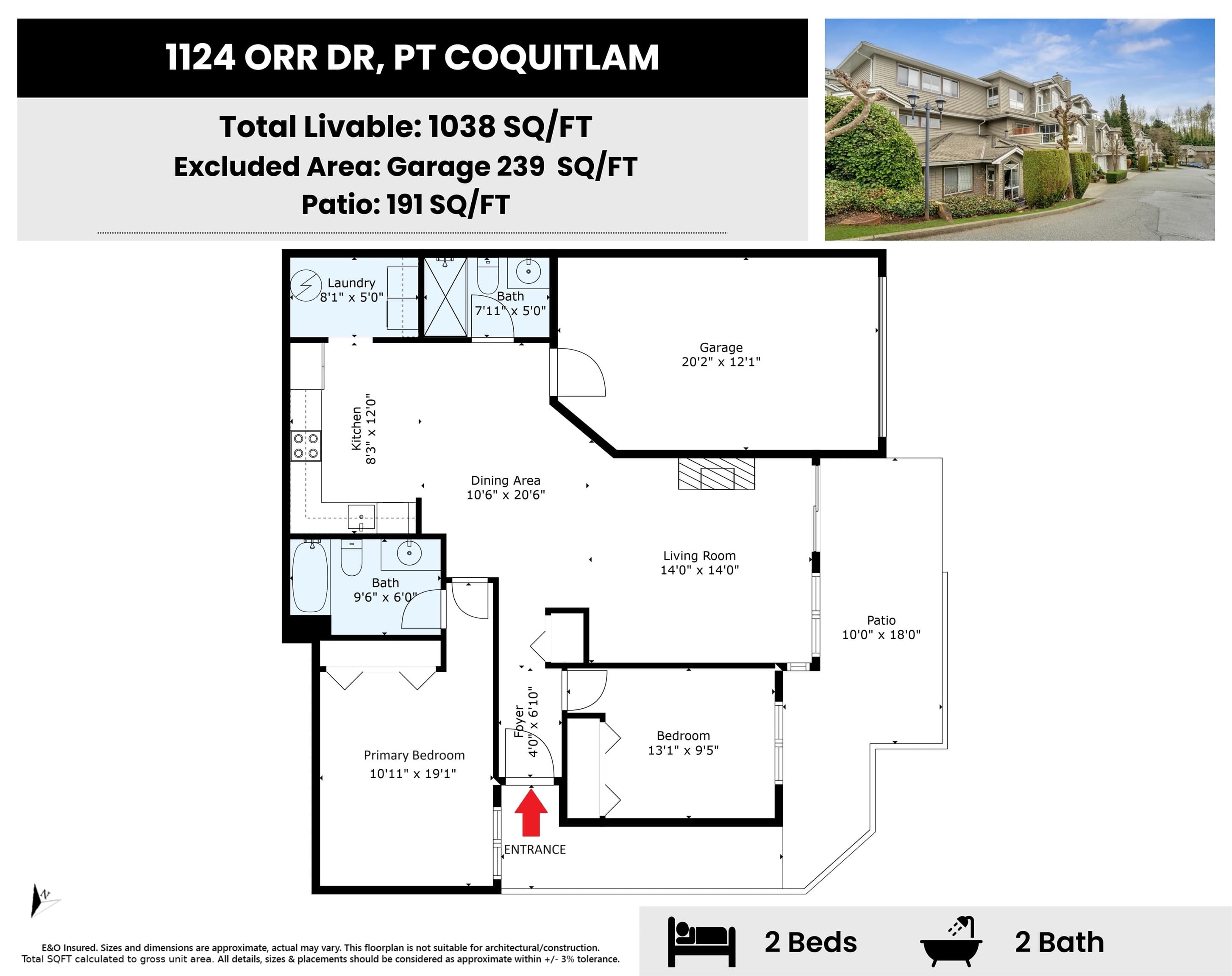 1124 Orr Drive, Port Coquitlam, V3C 6H2 — photo 3
