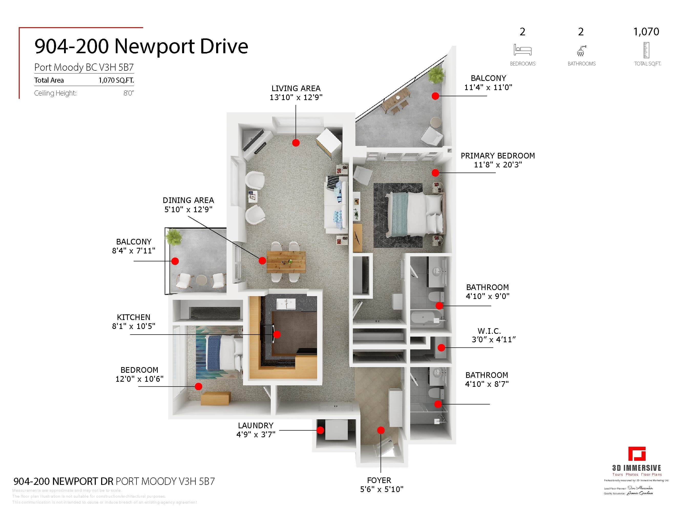 904 - 200 Newport Drive, Port Moody, V3H 5B7 — photo 2