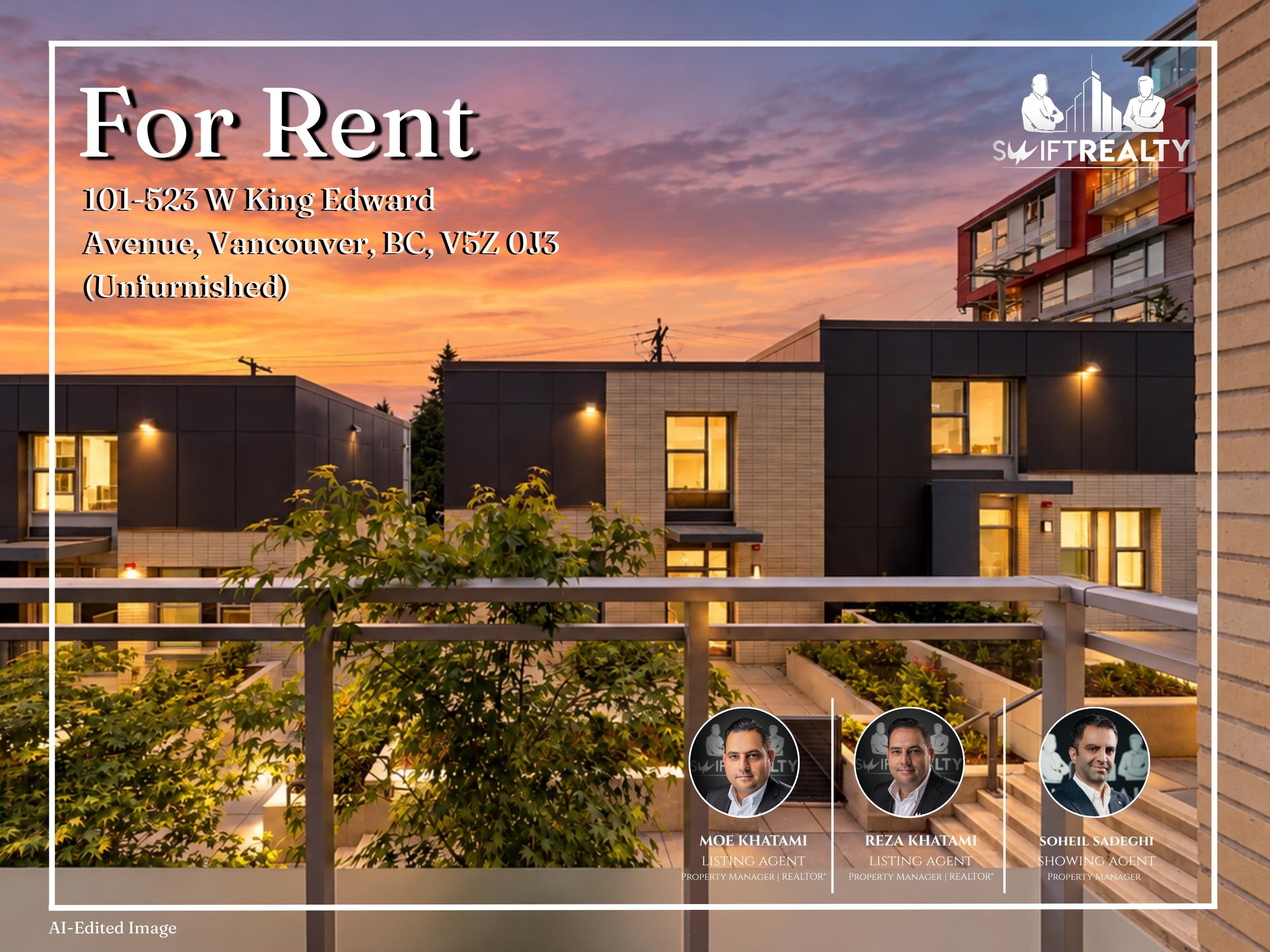 101 - 523 W King Edward Avenue Street, Vancouver