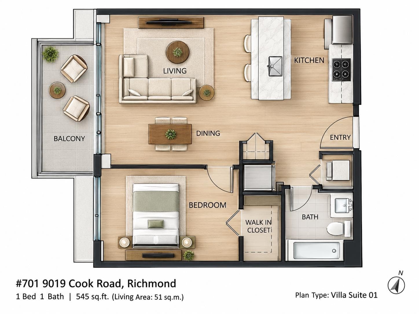 701 - 9019 Cook Road, Richmond
