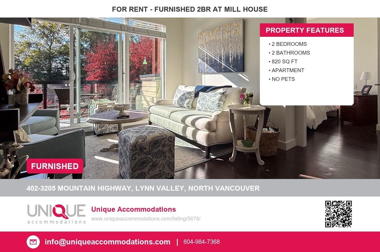 402 - 3205 Mountain, North Vancouver