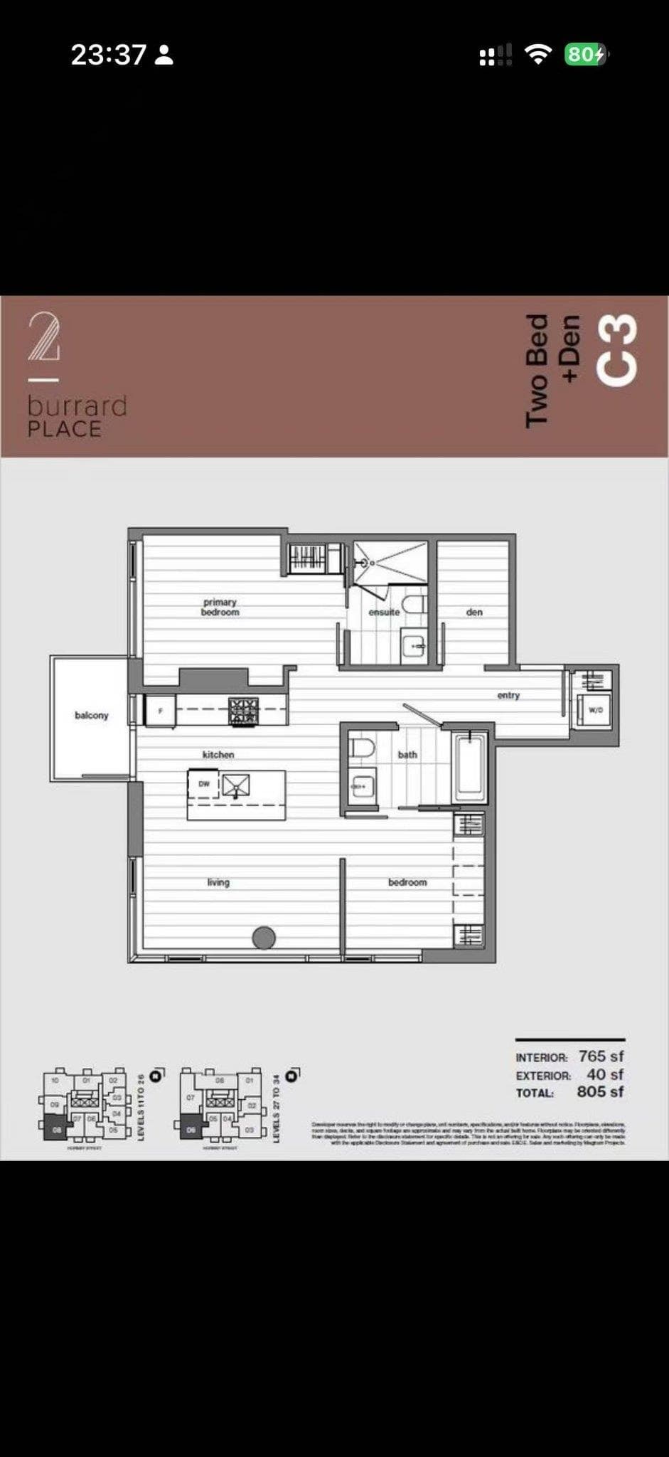 1708 - 1277 Hornby Street, Vancouver