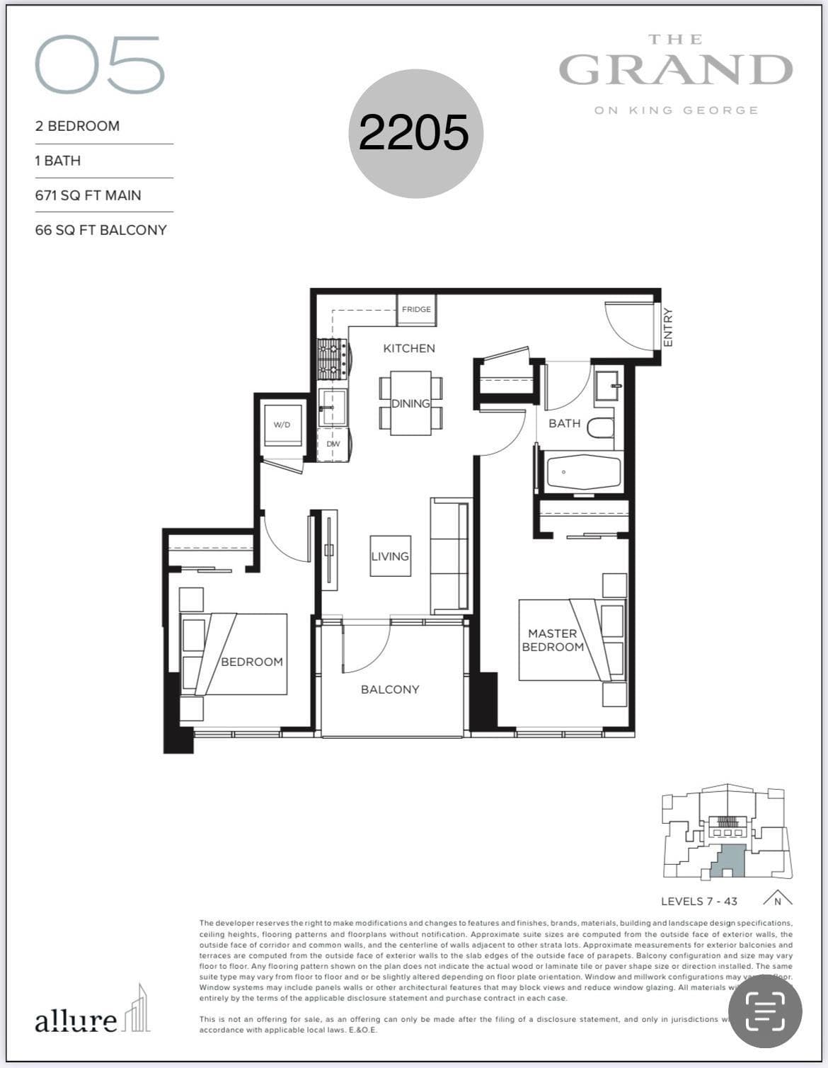 2205 - 10750 135a Street, Surrey, V3T 0V4 — photo 5
