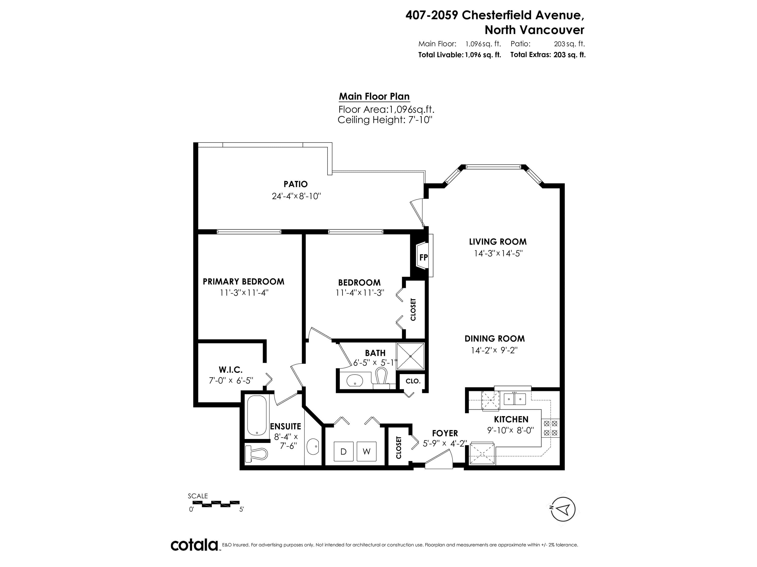 407 - 2059 Chesterfield Avenue, North Vancouver, V7M 2P4 — photo 5