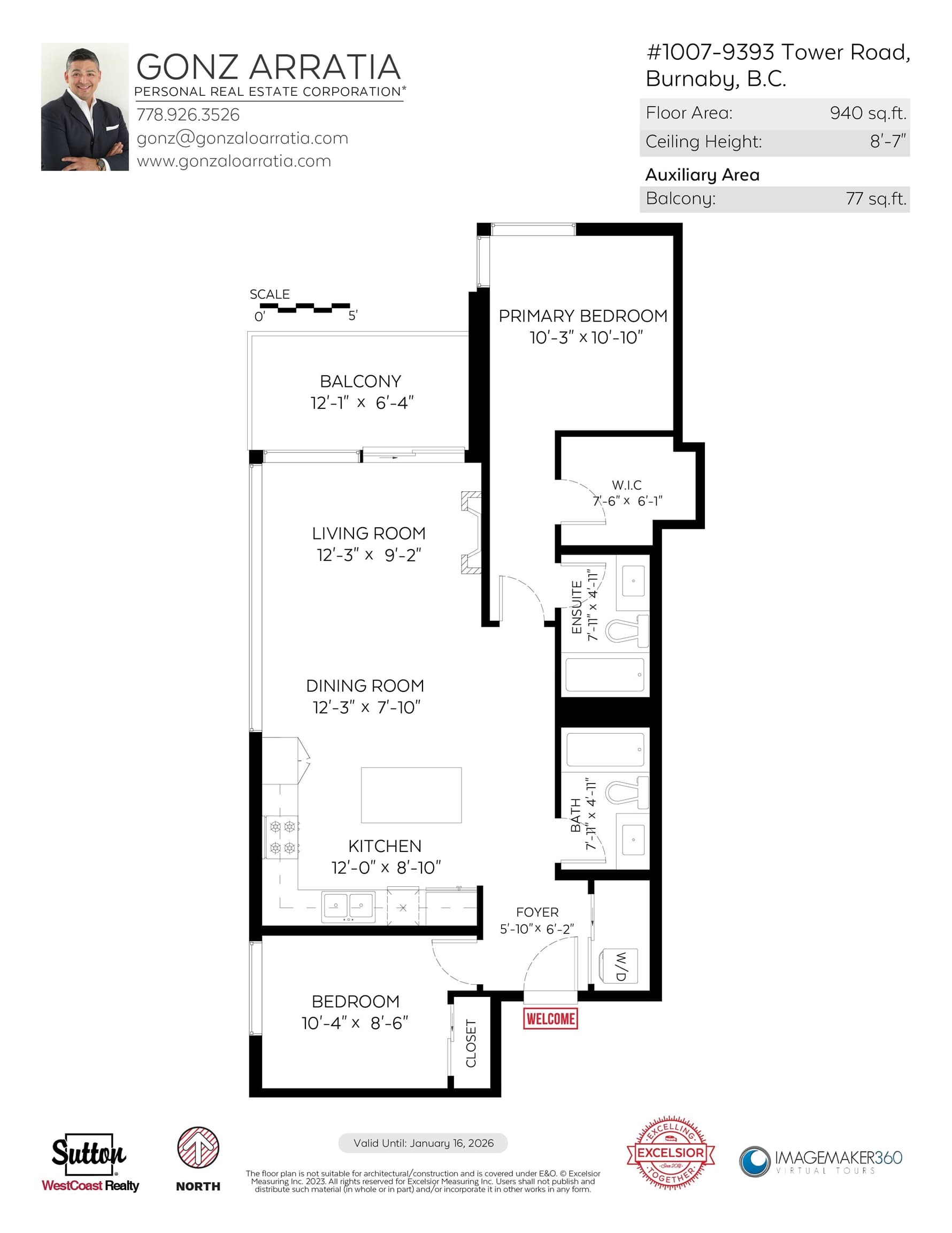 1007 - 9393 Tower Road, Burnaby, V5E 0E2 — photo 3