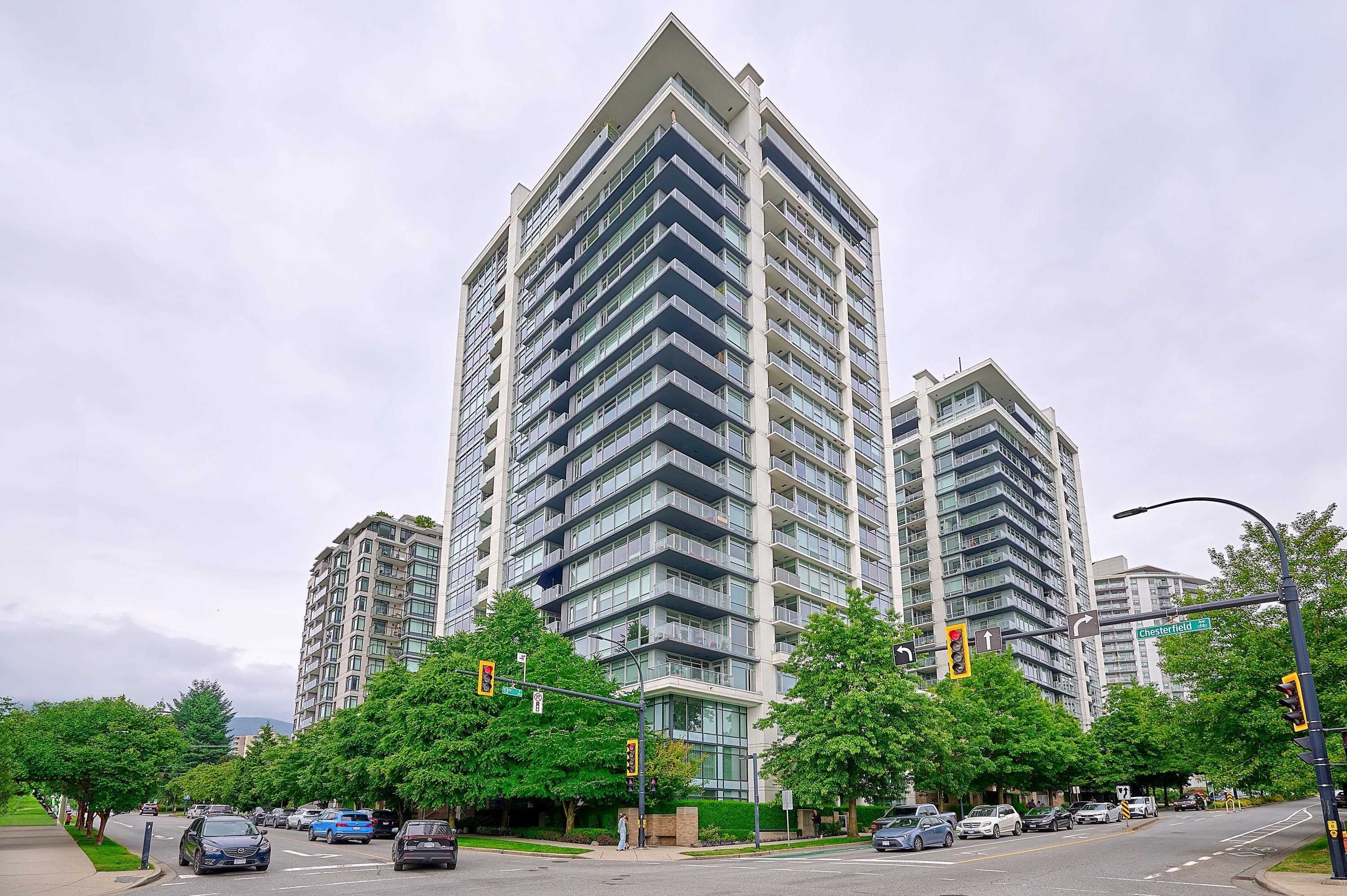 1406 - 1320 Chesterfield Avenue, North Vancouver, V7M 9A7 — photo 1