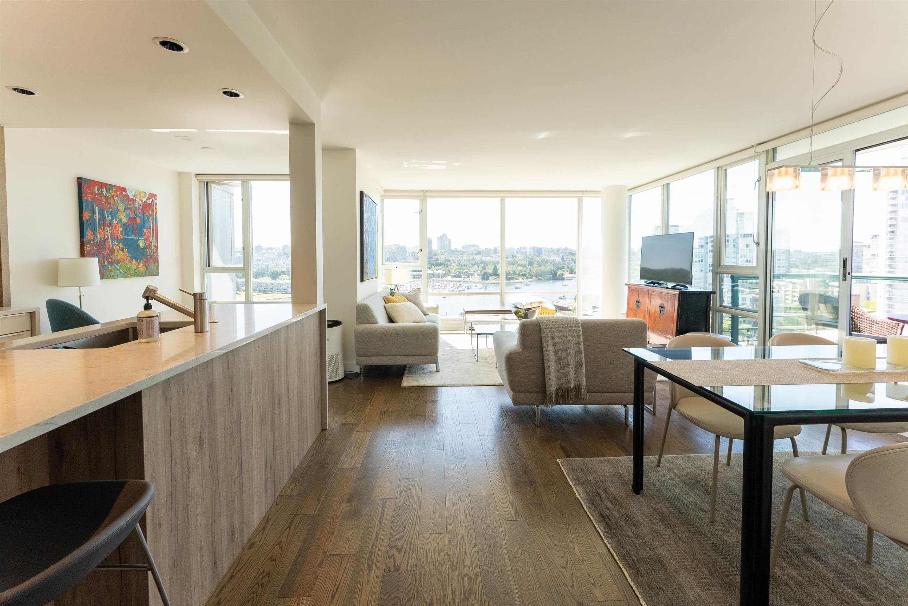 1703 - 1067 Marinaside Crescent, Vancouver, V6Z 3A4 — photo 4