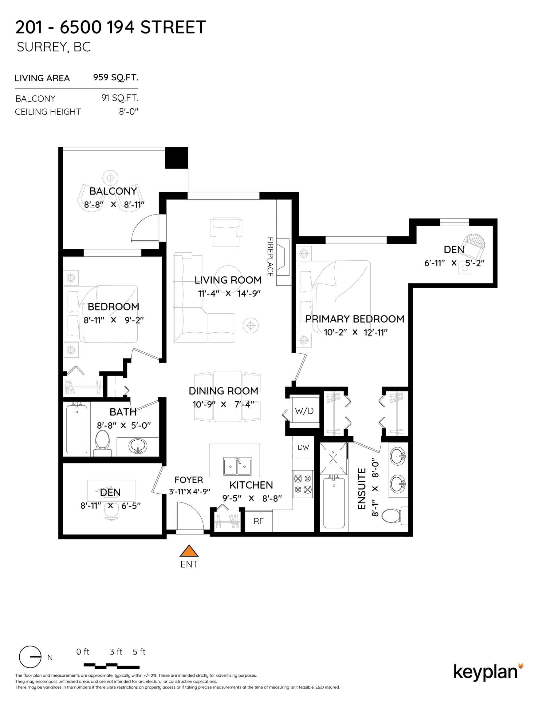 201 - 6500 194 Street, Surrey, V4N 5X4 — photo 2