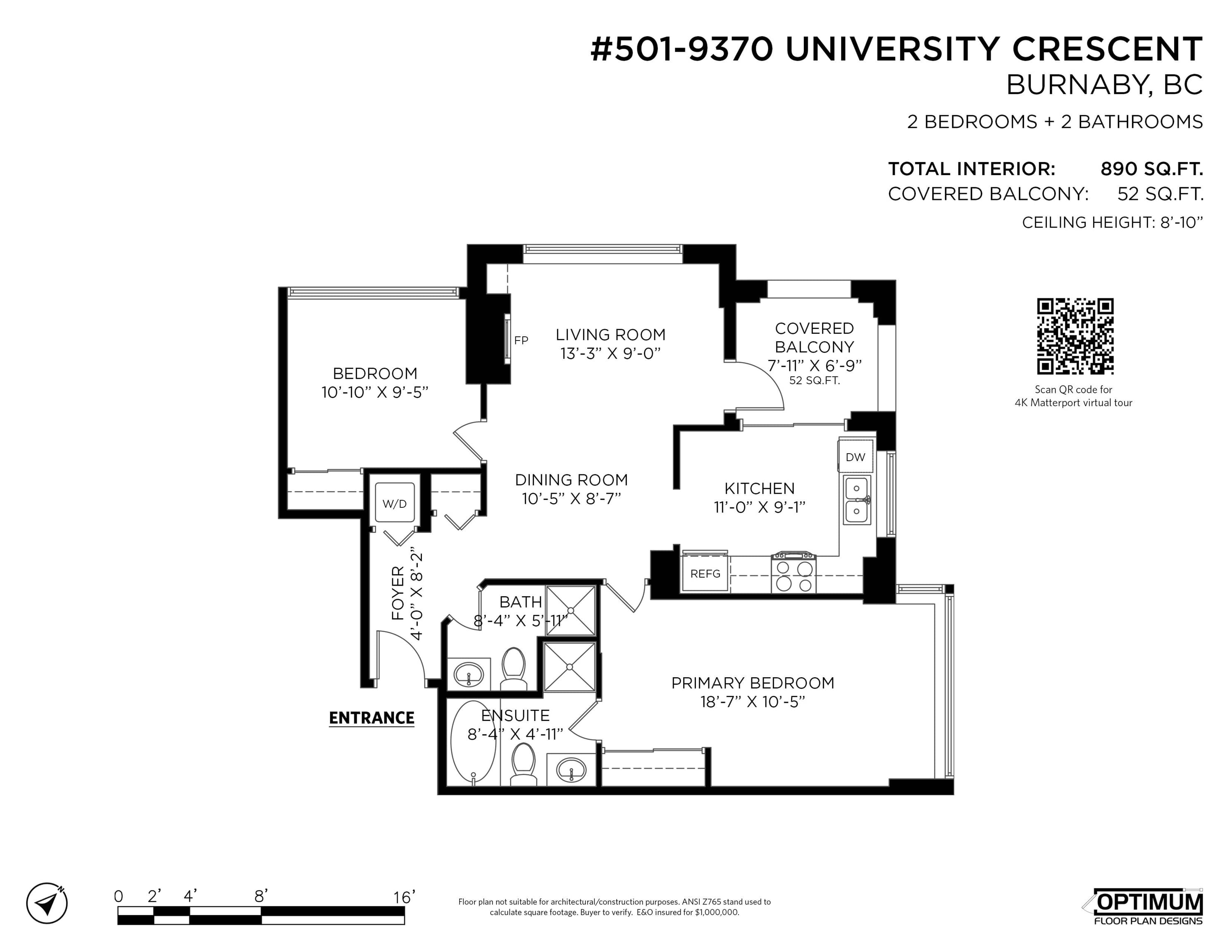 501 - 9370 University Crescent, Burnaby, V5A 4X9 — photo 3