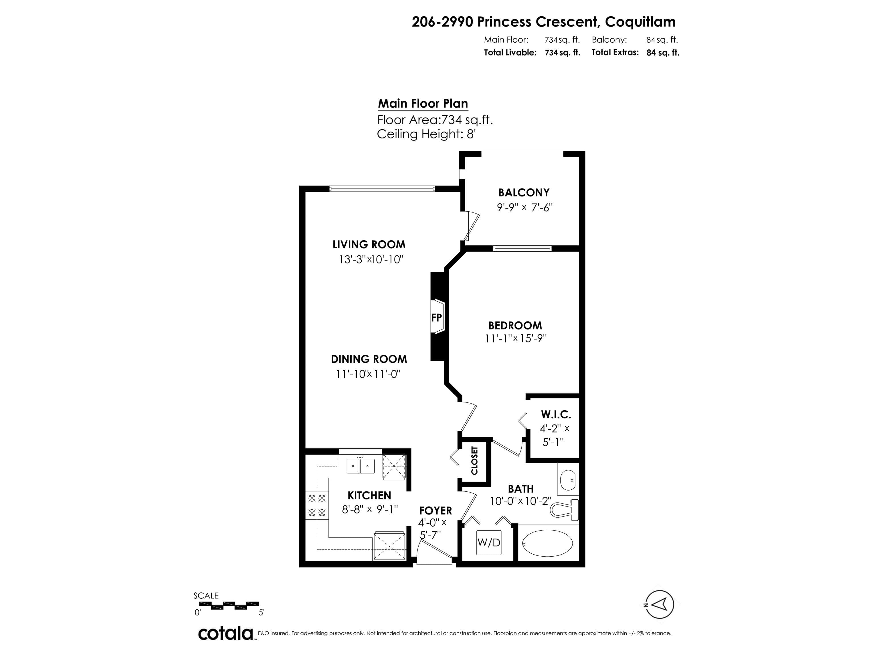 206 - 2990 Princess Crescent, Coquitlam, V3B 7R3 — photo 5