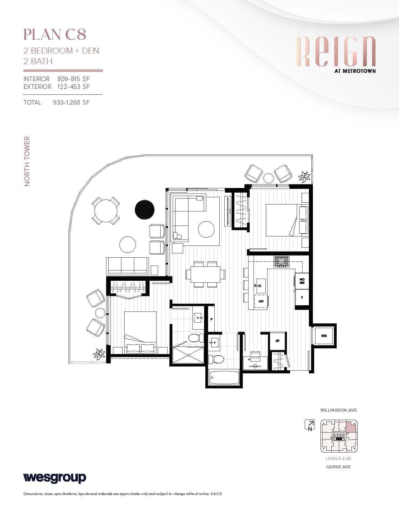 702 - 6263 Cassie Avenue, Burnaby