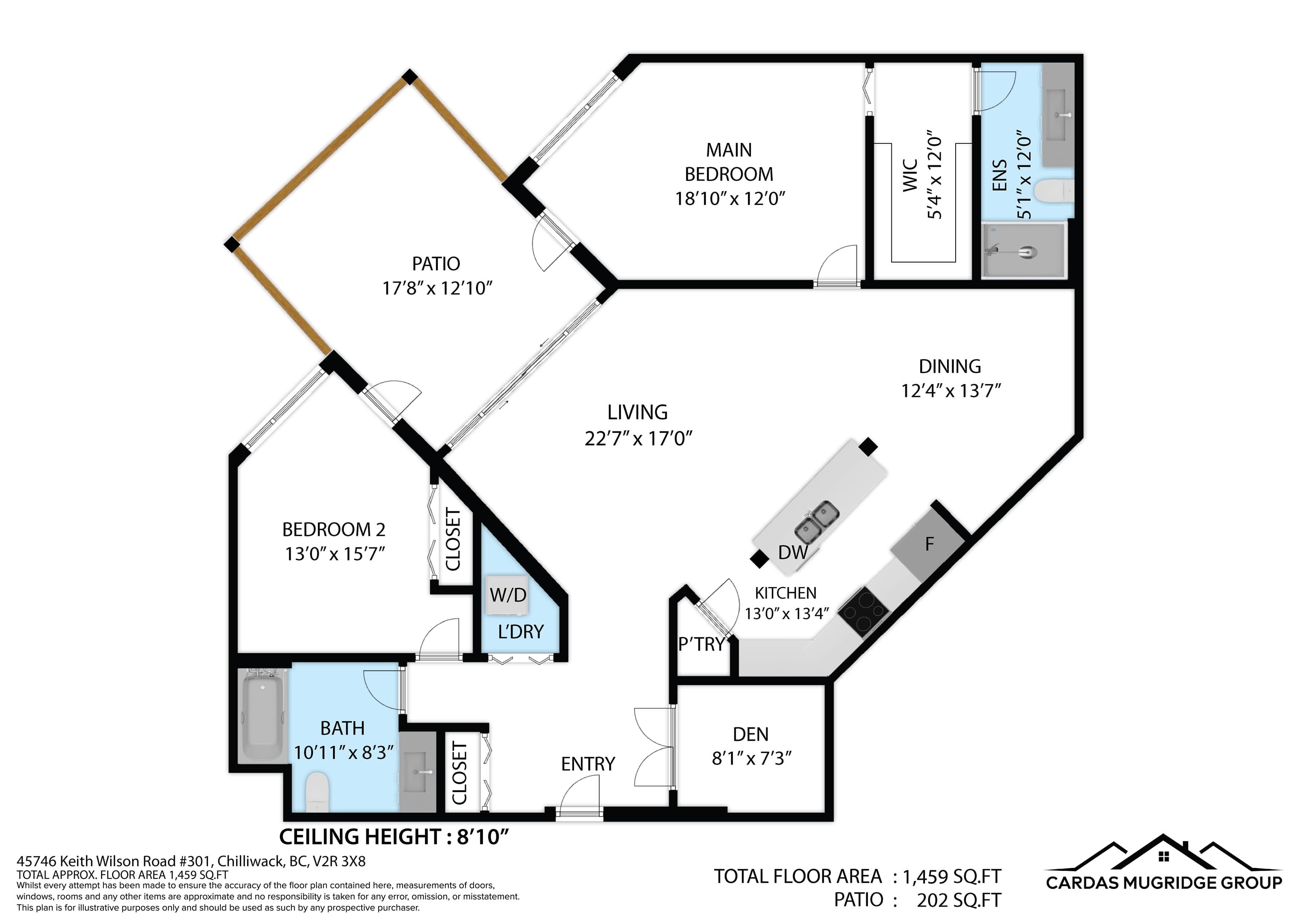 301 - 45746 Keith Wilson Road, Chilliwack, V2R 0X3 — photo 2