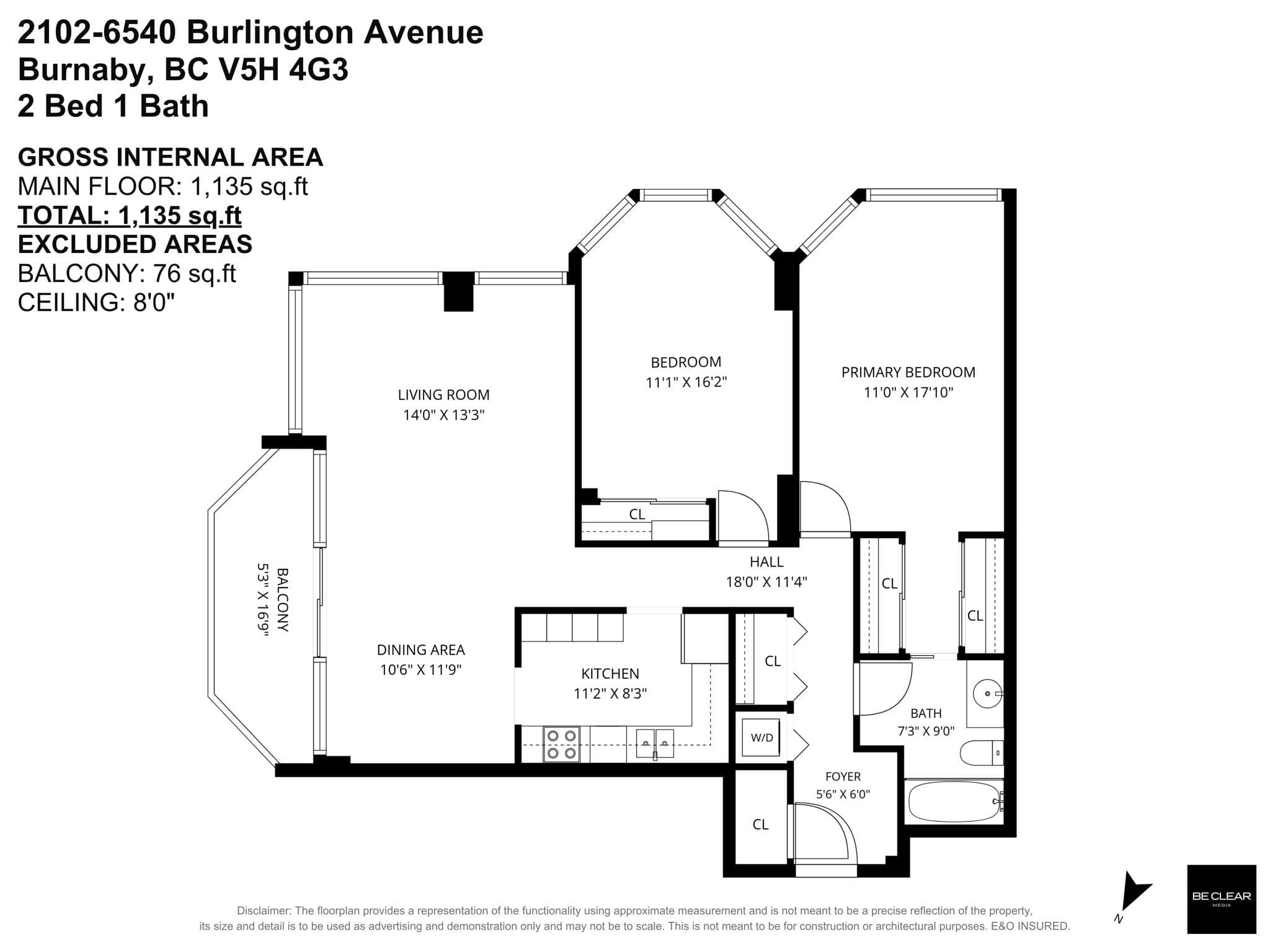 2102 - 6540 Burlington Avenue, Burnaby, V5H 4G3 — photo 2