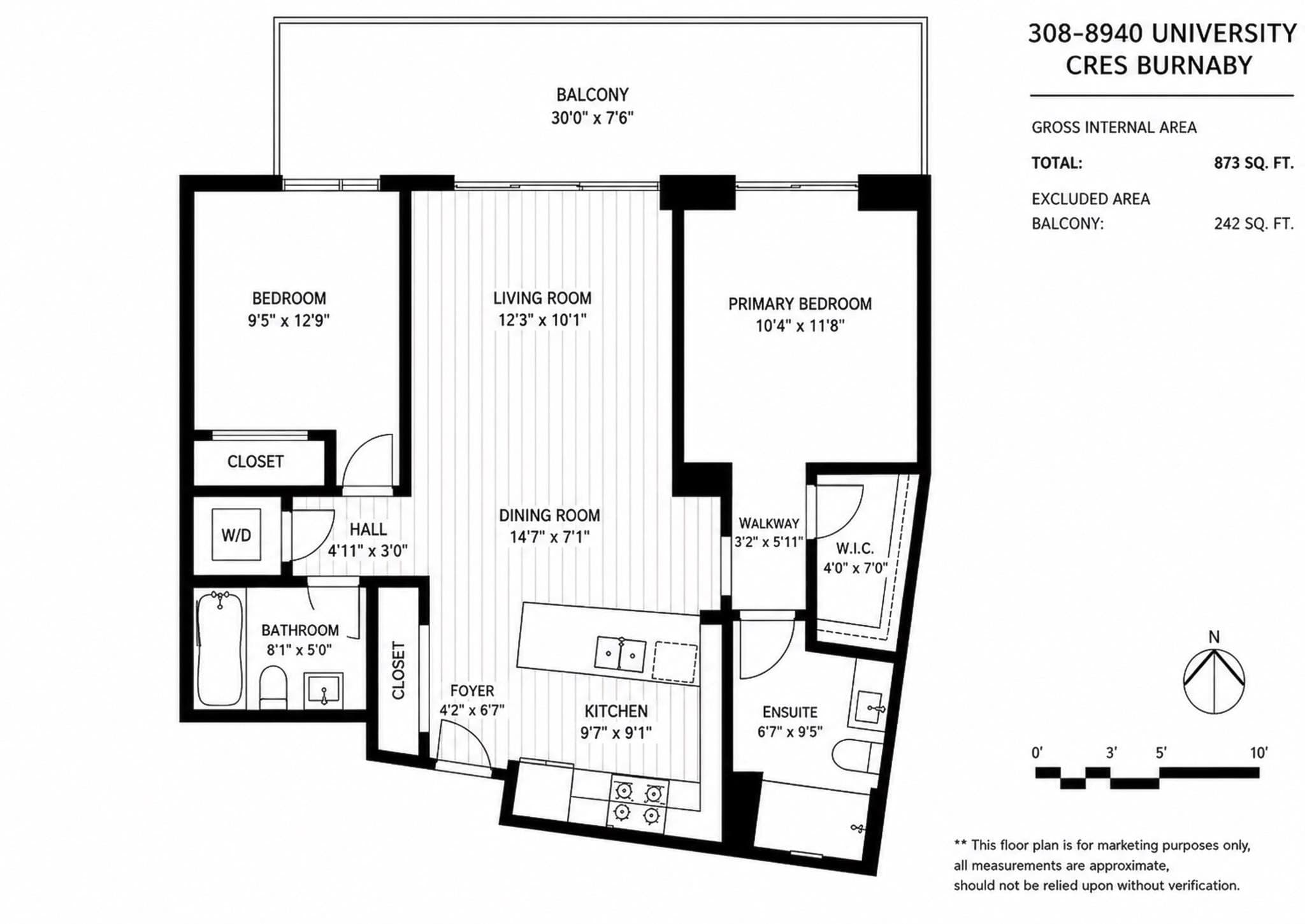 308 - 8940 University Crescent, Burnaby, V5A 0E7 — photo 1