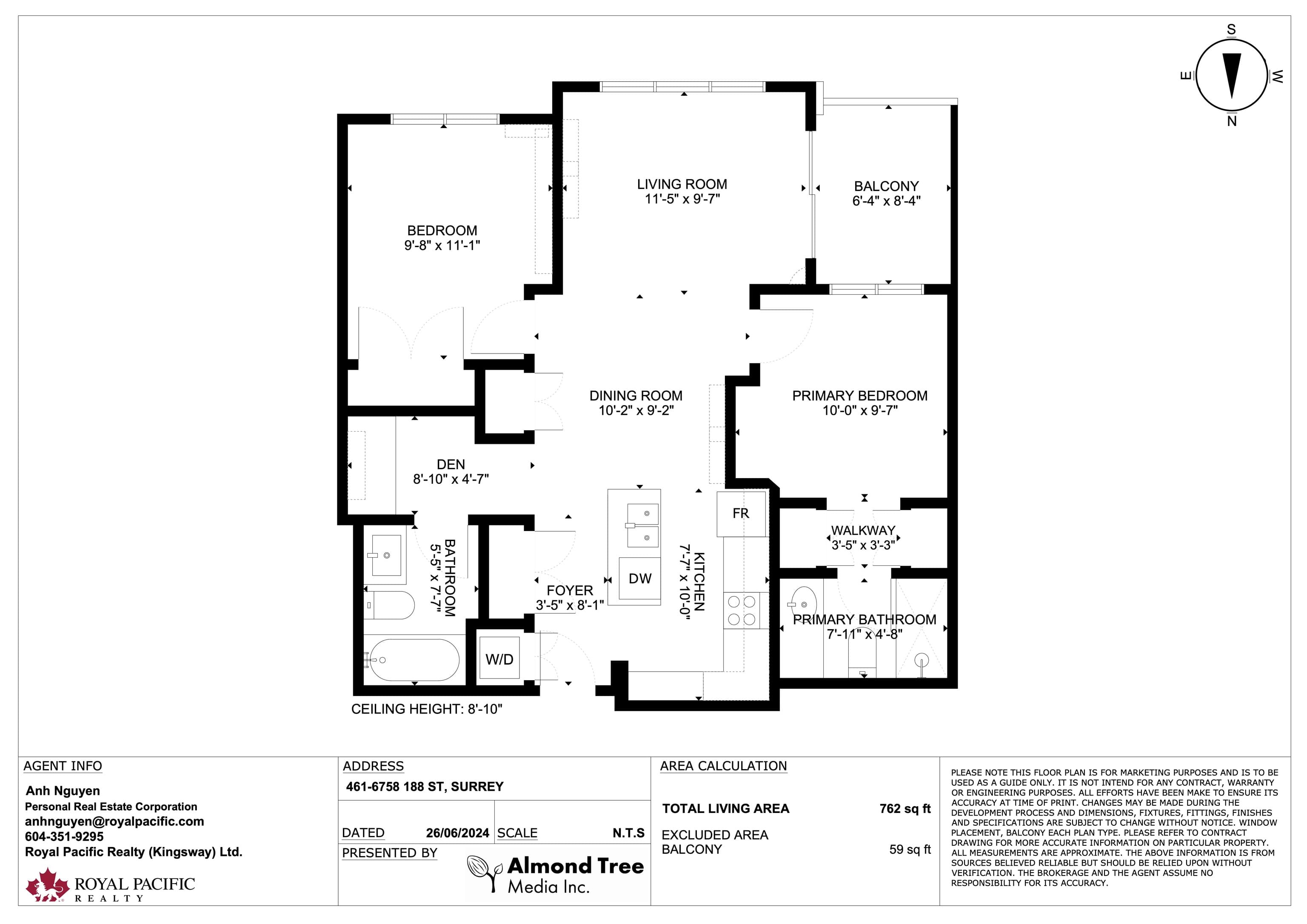 461 - 6758 188 Street, Surrey