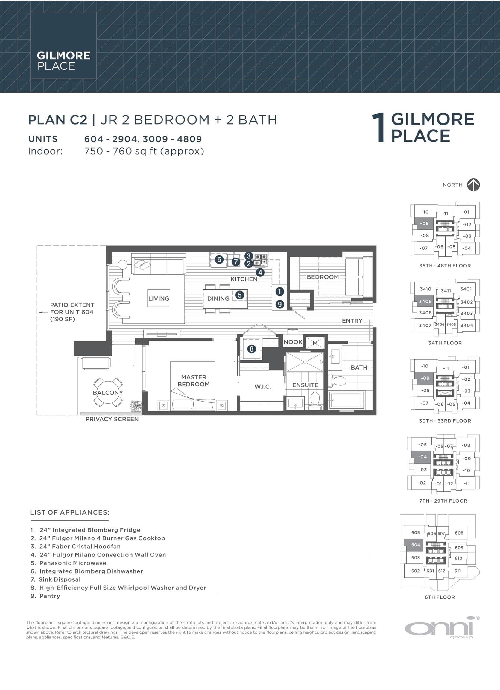 1804 - 2186 Gilmore Avenue, Burnaby, V5C 0N7 — photo 1