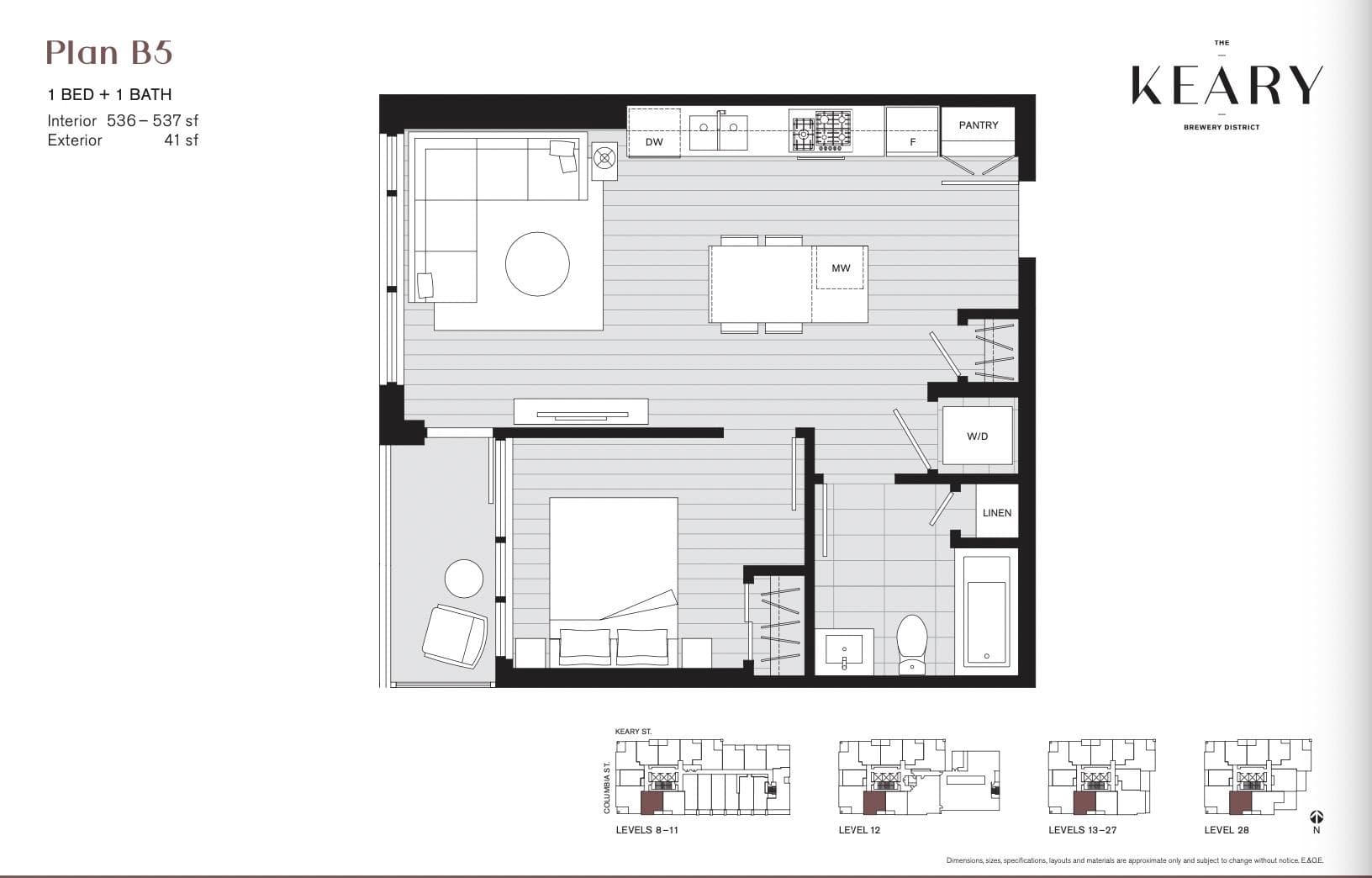2507 - 230 Keary Street, New Westminster, V3L 0A6 — photo 1