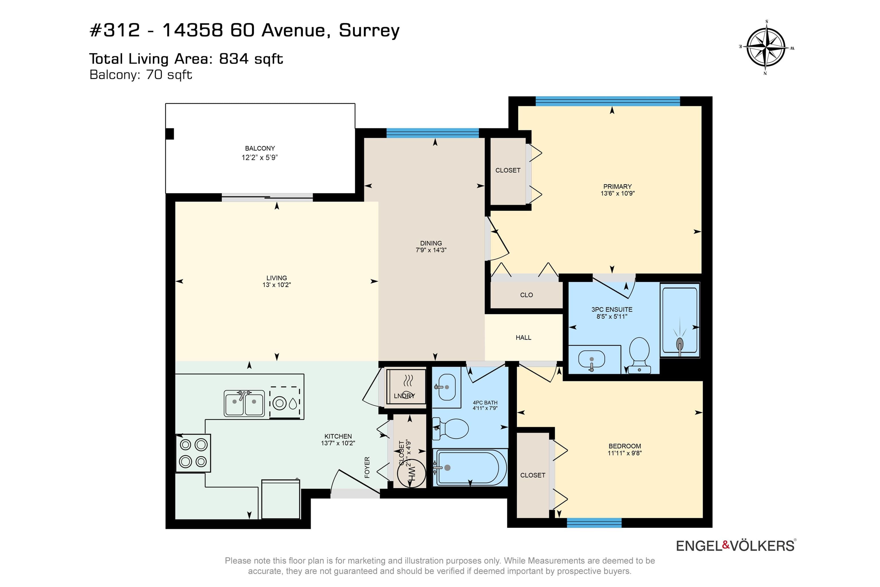 312 - 14358 60 Avenue, Surrey, V3X 0G3 — photo 2