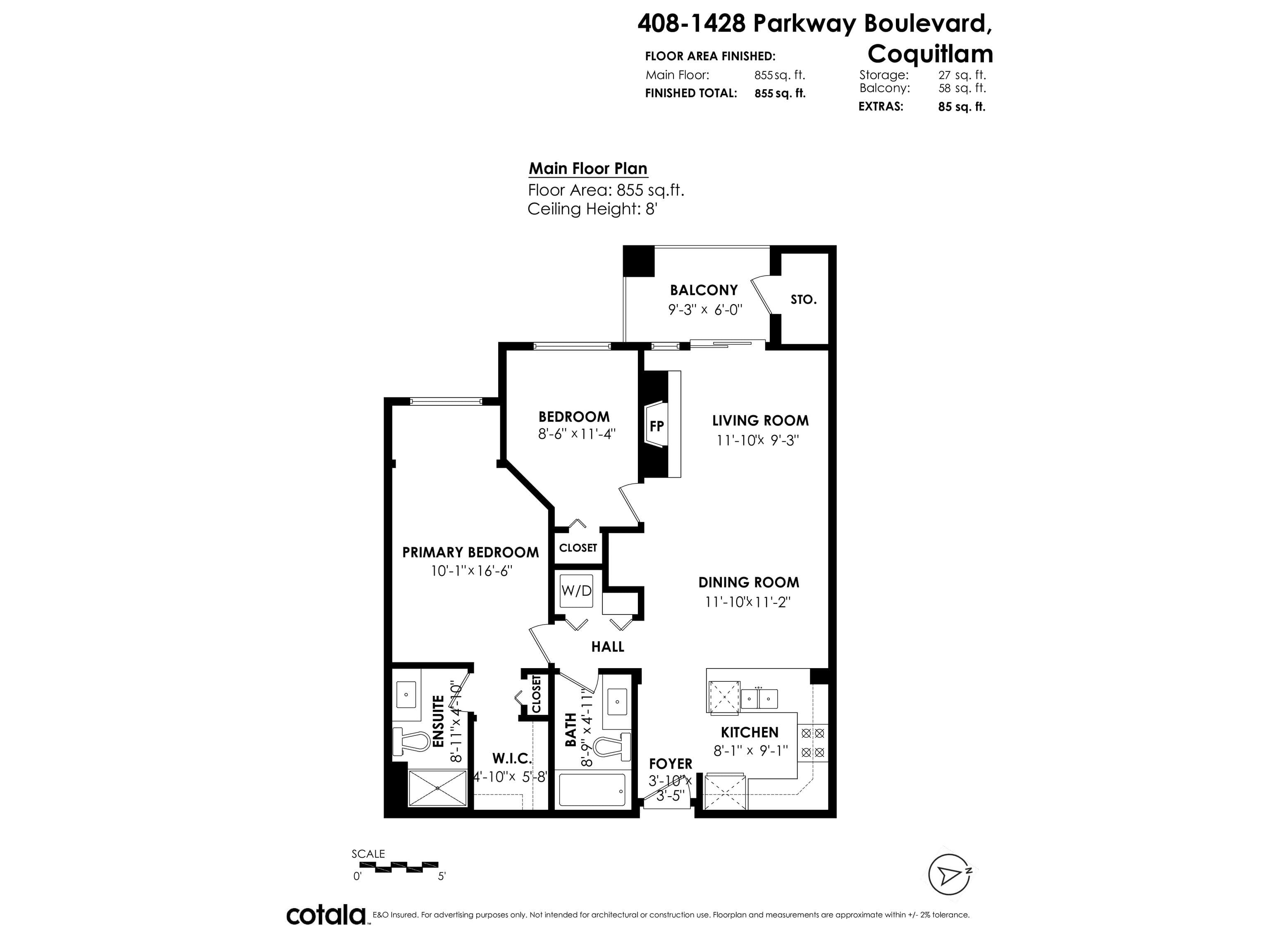 408 - 1428 Parkway Boulevard, Coquitlam, V3E 3L8 — photo 5