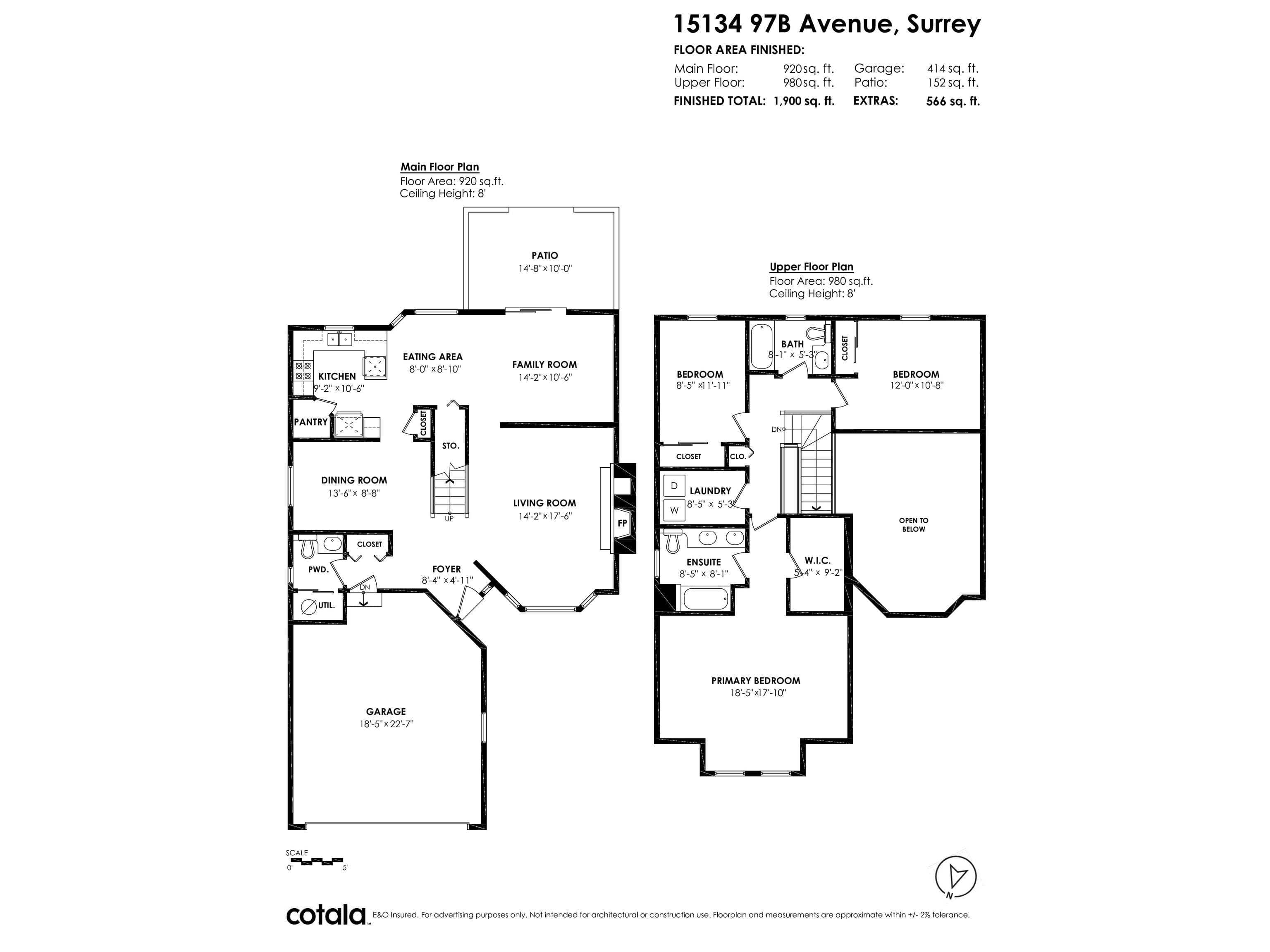 15134 97b Avenue, Surrey, V3R 8W9 — photo 1