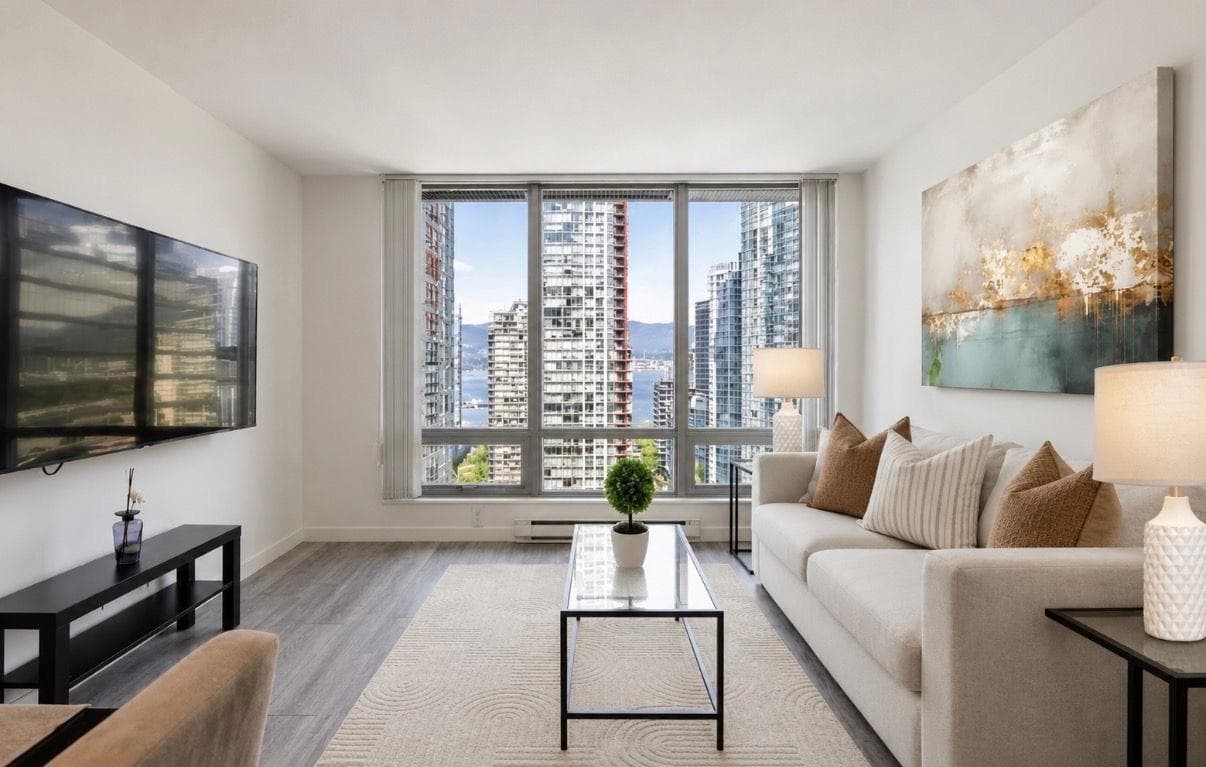 1803 - 1200 W Georgia Street, Vancouver, V6E 4E6 — photo 1