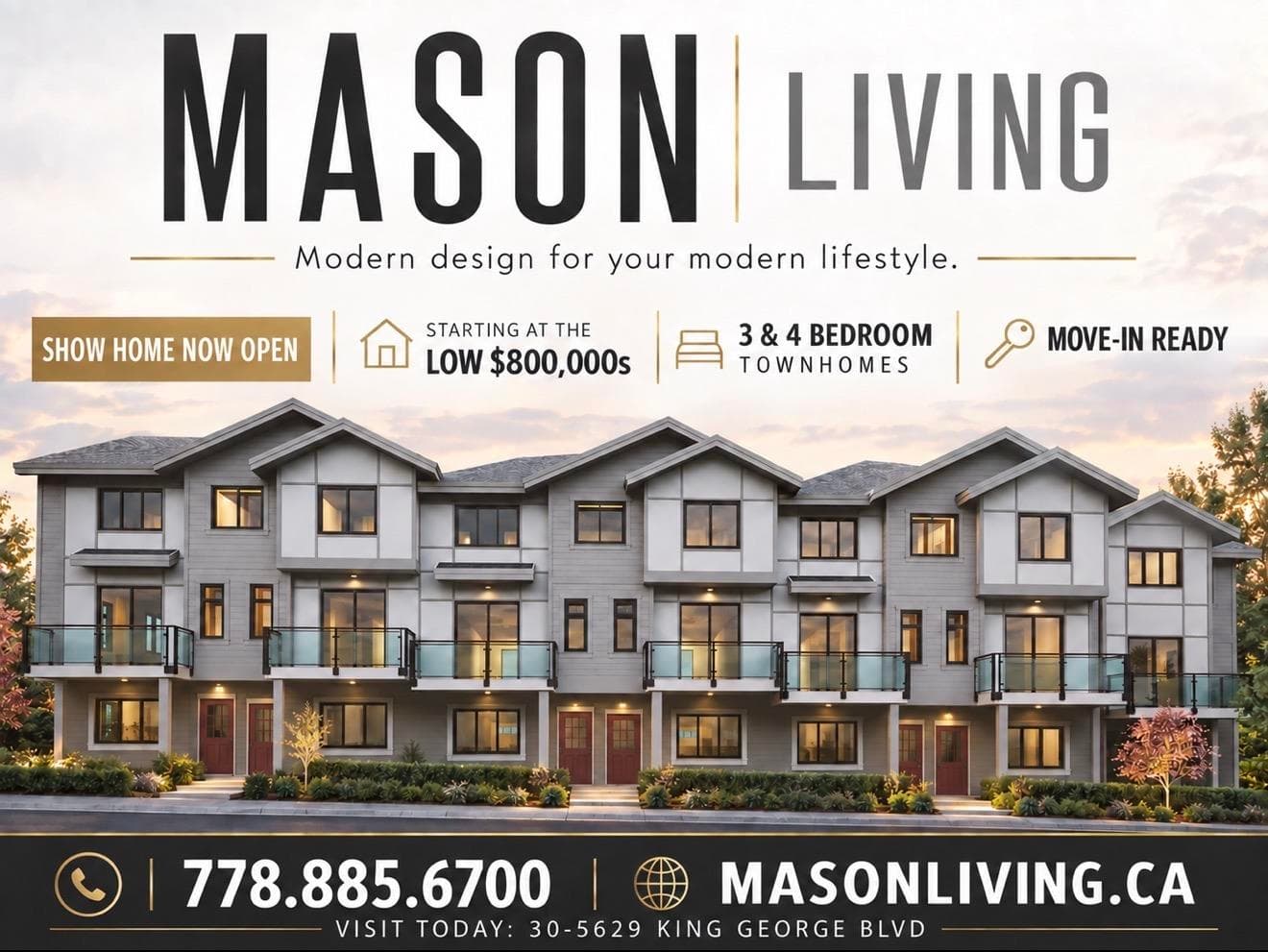 22 - 5629 King George Boulevard, Surrey, V0V 0V0 — photo 1